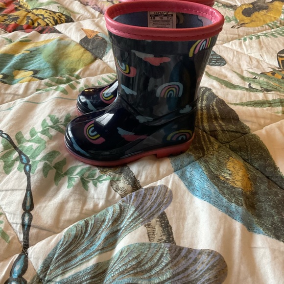 Girls carters rubber rain boots - Picture 3 of 5